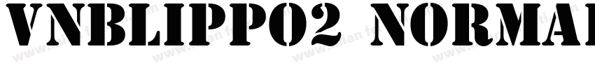VnBlippo2 Normal字体转换